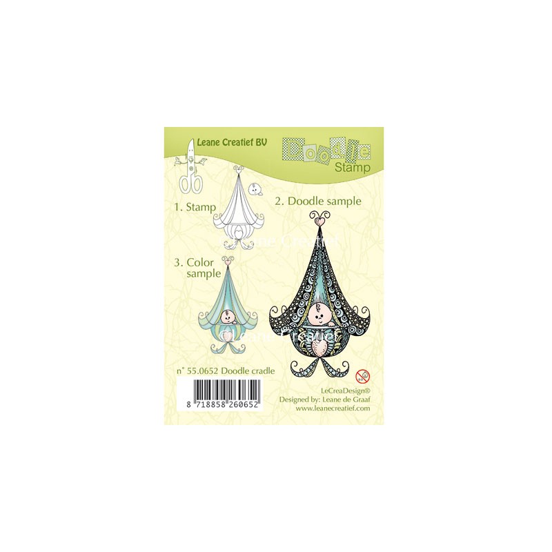 (55.0652)Doodle stamp Cradle (55.0652)Doodle stamp Cradle