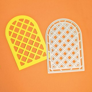 ( 239E)Tonic Studios - Trellis Window Die