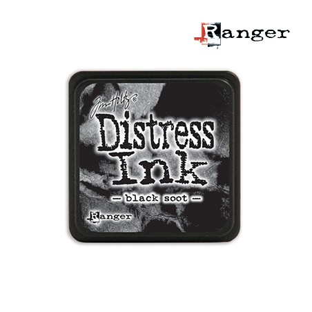 (TDP39860)Distress mini ink black soot