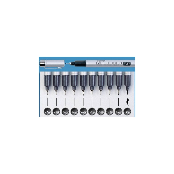 Copic Multiliner SP College set B