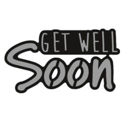 (CR1318)Craftables - Get well SOON