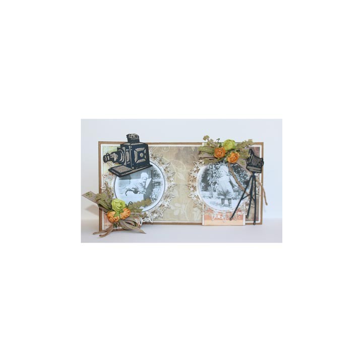 (6002/0420)Decouper & Gaufrer Pochoir Magic lantern