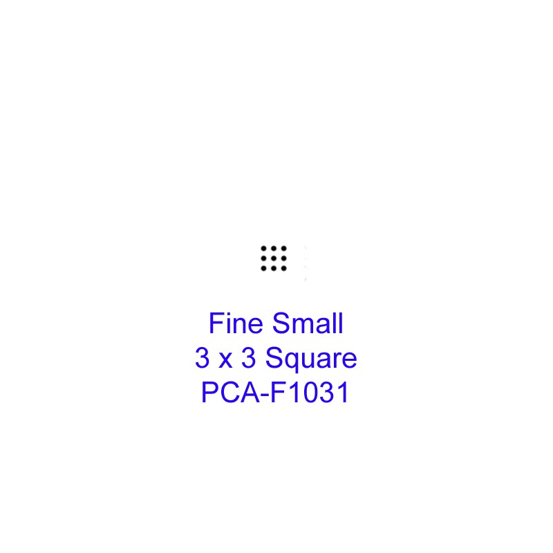 (PCA-F1031)Fine Small 3 x 3 Square