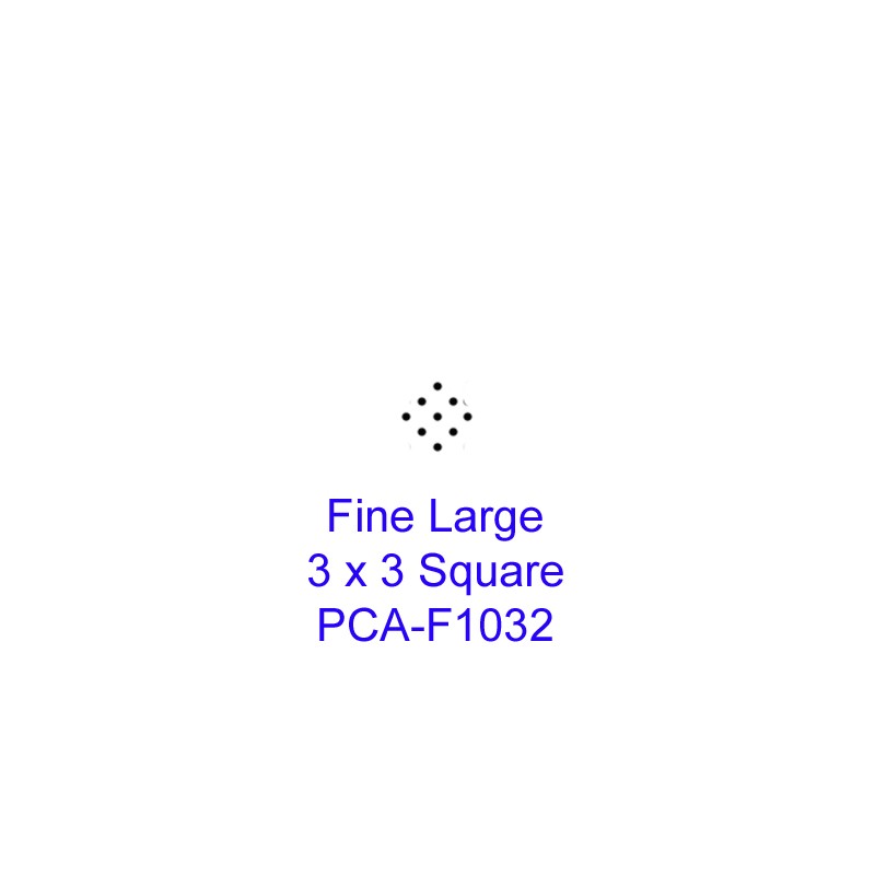 (PCA-F1032)Fine Large 3 x 3 Square