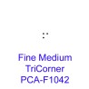 (PCA-F1042)Fine Medium TriCorner