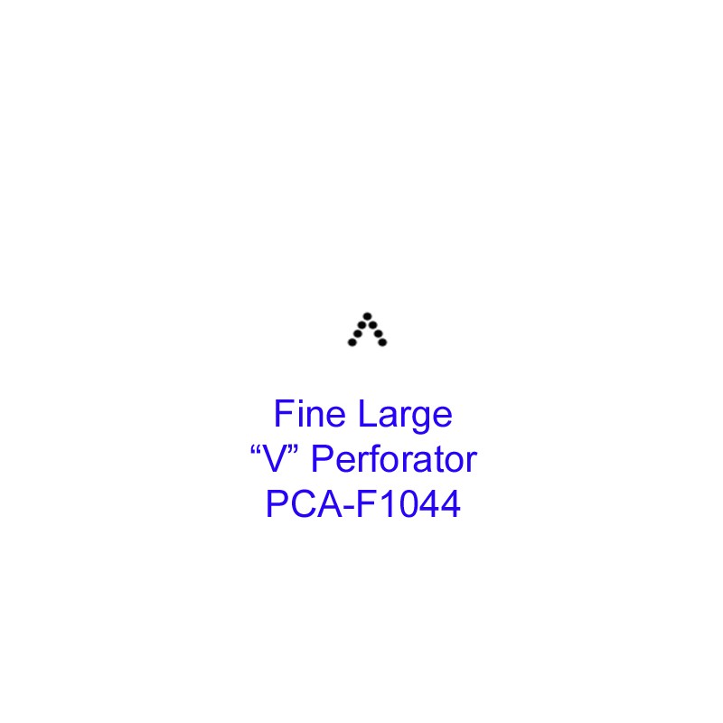 (PCA-F1044)Fine Large V" Perforator"