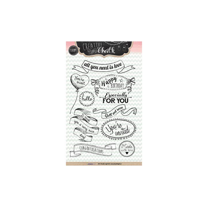 (STAMPCH102)Clear Stamps Chalk - Chalk nr.102