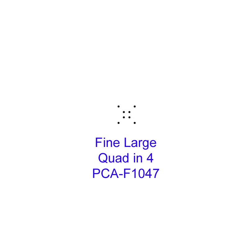 (PCA-F1047)Fine Large Quad in 4
