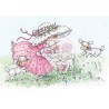 (CL291)stamp A7 set Annabelle with Lambs