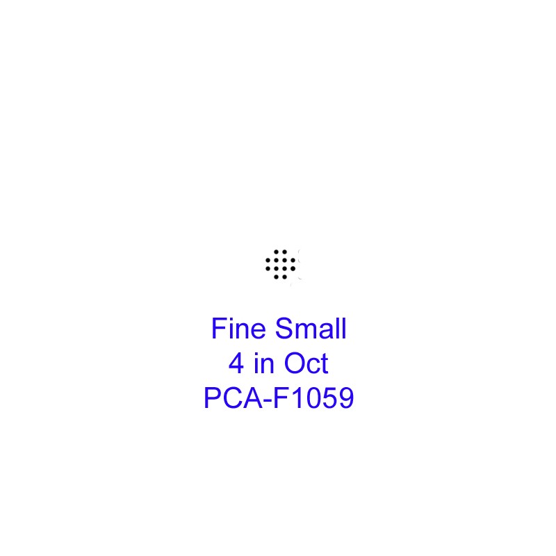 (PCA-F1059)Fine Small 4 in Oct