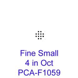 (PCA-F1059)Fine Small 4 in Oct