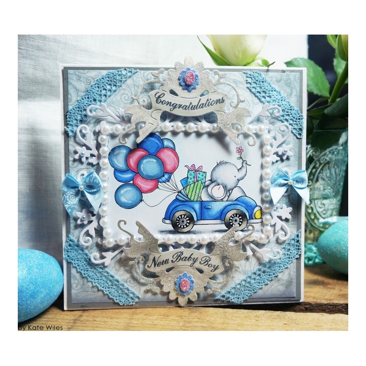 (SD0043)Wild Rose Studio`s Specialty die - Vivianna Corner