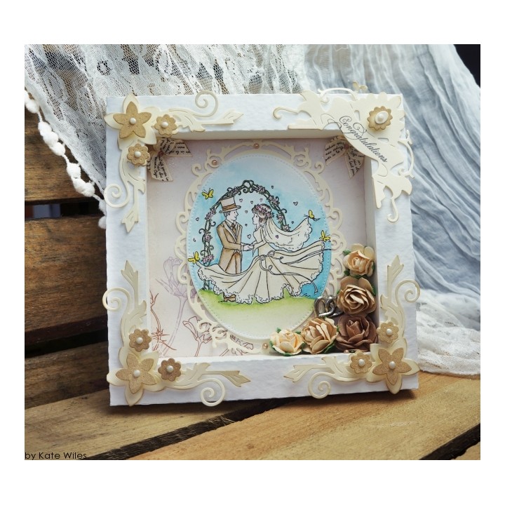 (SD0043)Wild Rose Studio`s Specialty die - Vivianna Corner