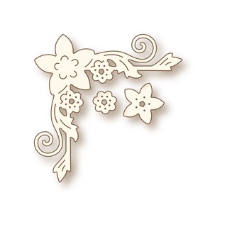 (SD0044)Wild Rose Studio`s Specialty die - Olivette Corner