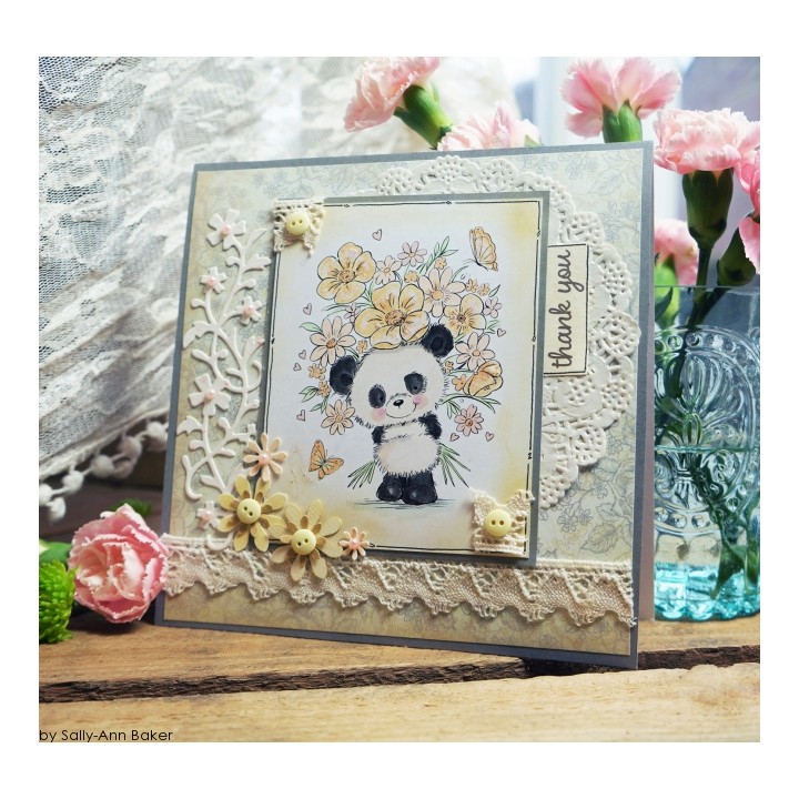 (SD0045)Wild Rose Studio`s Specialty die - Flower Vine