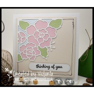 (SD0048)Wild Rose Studio`s Specialty die - Emmeline Corner