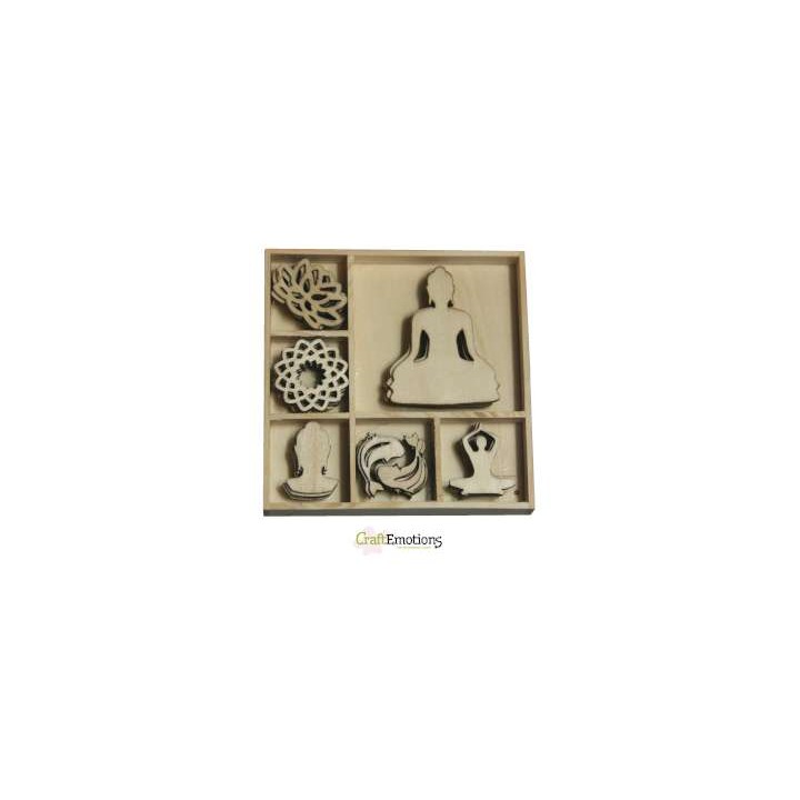 (0181)Buddha wooden Ornaments