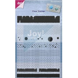 (6410/0362)Clear stamp Grunch Dots