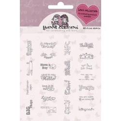 (CDST10017)Stamps - Yvonne Creations - Text