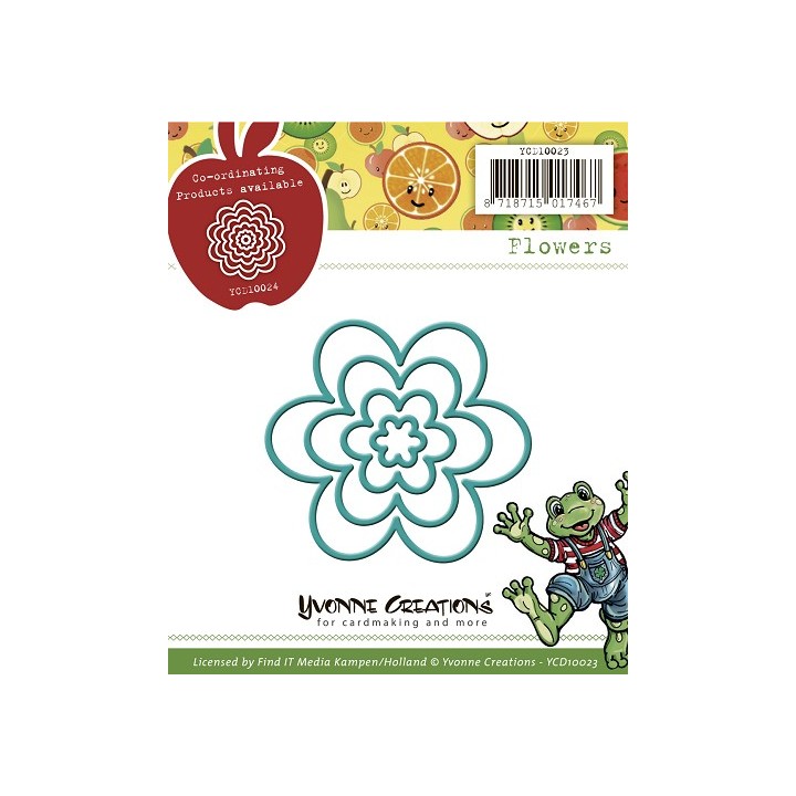 (YCD10023)Yvonne Creations die Flowers