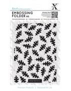 (XCU515149)Xpress embossing folder A6 Oak Leaf Pattern