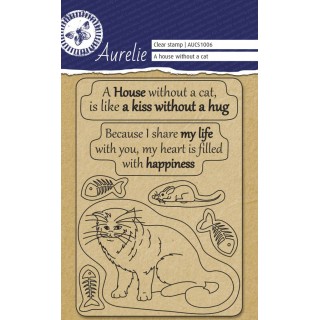 (AUCS1006)Aurelie A House Without Clear Stamps