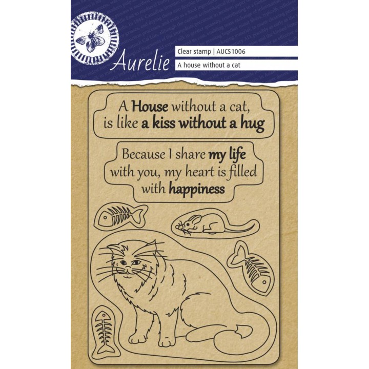 (AUCS1006)Aurelie A House Without Clear Stamps