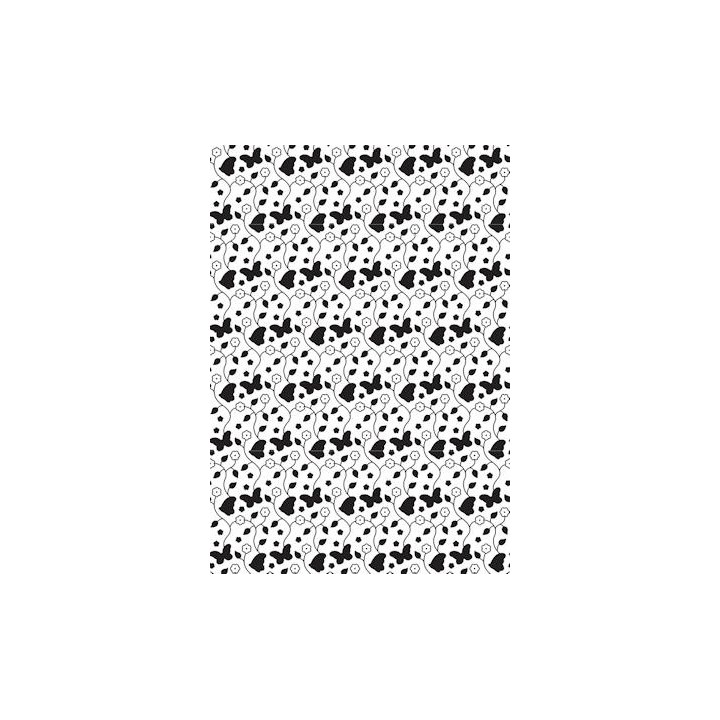 (VINF002)Nellie's Choice Embossing folder backgrounds butterfly