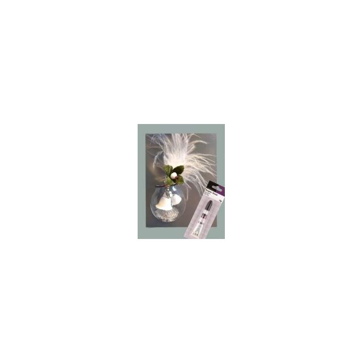 (12359-5902)Glass domes set 2 - X-mas bells