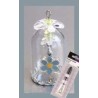 (12359-5910)Glass domes set 10 - forget me not
