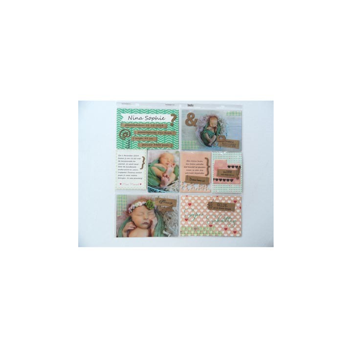 (PL1504)Clear stamps Project NL Border - Stars