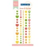 (PL4502)Marianne Design Project NL Adhesive stickers-Green & Ora