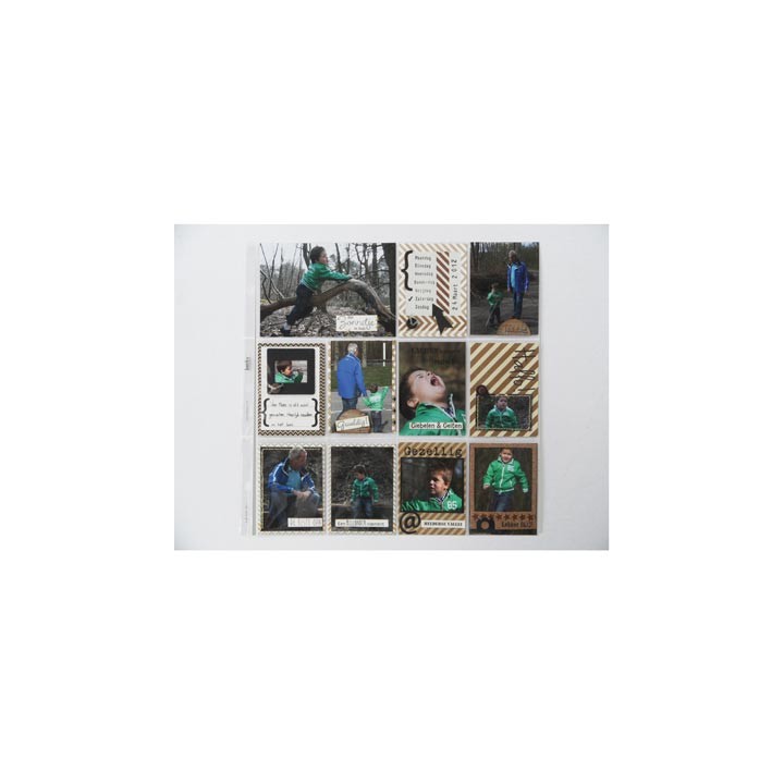 (PL4503)Marianne Design Project NL Adhesive stickers-Black & Whi