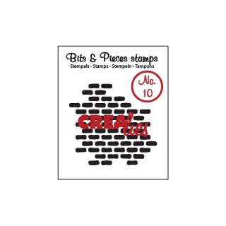 (CLBP10)Crealies Clearstamp Bits&Pieces no. 10 Stones