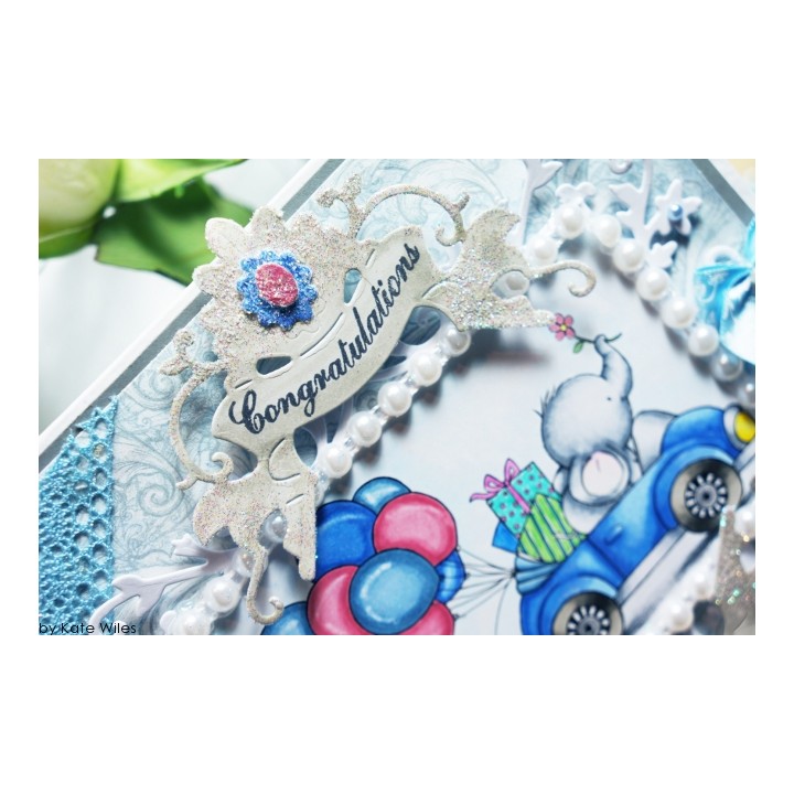 (CL455)stamp A7 set Vivianna greetings