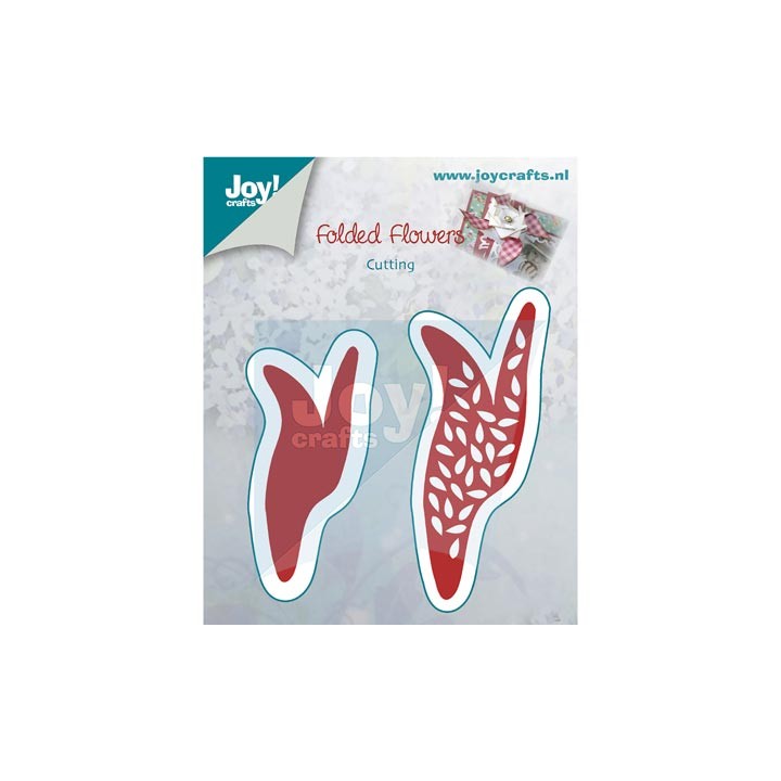 (6002/0470)Decouper & Gaufrer Pochoir Folded Flowers