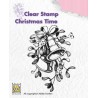 (CT006)Nellie's Choice Clear Stamp Christmas time Christmas bell