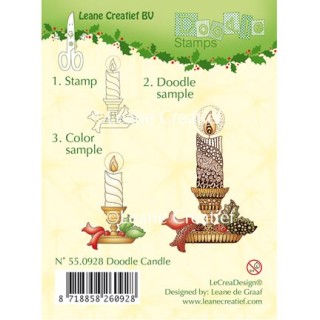 (55.0928)Doodle Stamp - Candle