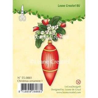(55.0881)Clear Stamp -  Christmas ornament 1