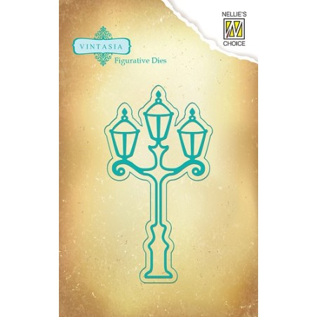 (VIND015)Nellie's Choice Vintasia Dies images - Street light
