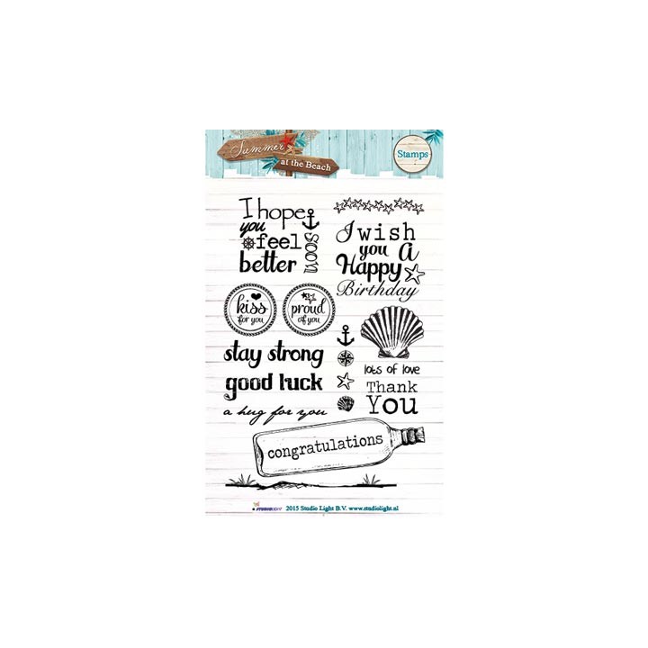 (STAMPSB107)Clear Stamps Summer at the Beach nr.107