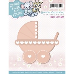 (YCD10019)Yvonne Creations die Baby Carriage