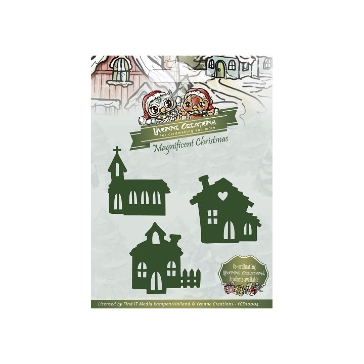 (YCD10004)Yvonne Creations die Little village