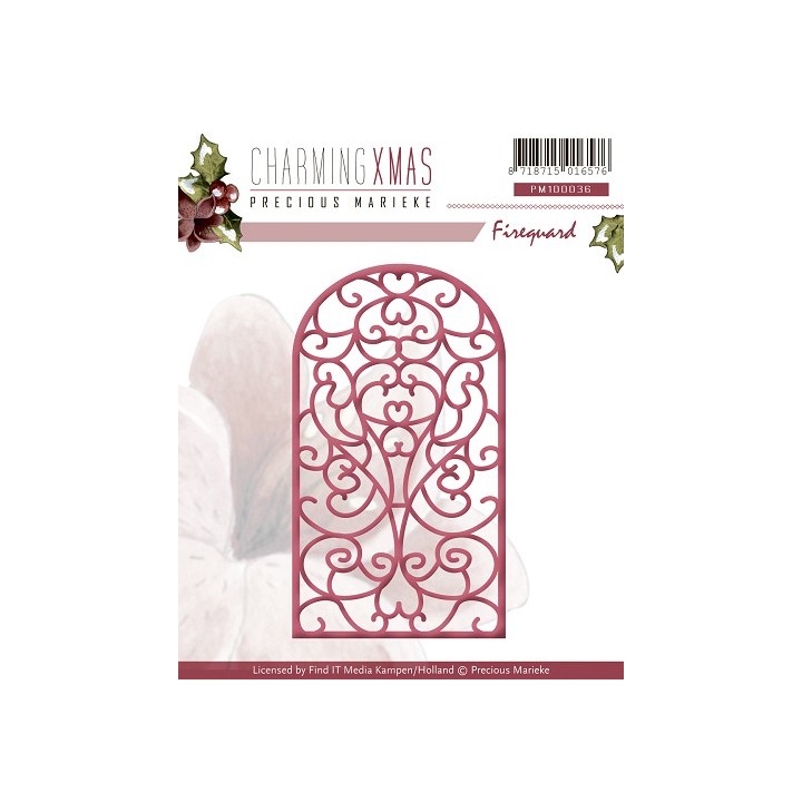 (PM10036)Precious Marieke - Charming Xmas - Fireguard