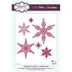 (CED3020)Craft Dies - Snowflakes