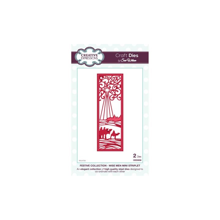 (CED3038)Craft Dies - Wise Men Mini Striplet