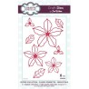(CED3040)Craft Dies - Classic Poinsettia Open Petals
