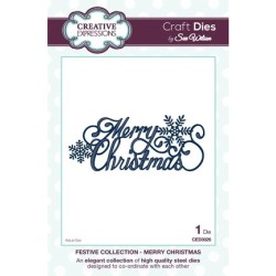 (CED3026)Craft Dies - Merry Christmas