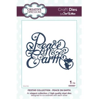 (CED3027)Craft Dies - Peace on Earth