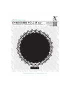 (XCU515166)Xpress embossing folder 15 x 15cm Filigree Circle